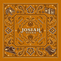 Josiah Siska burnt orange bandana flat proof